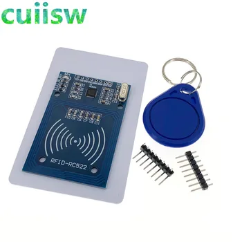 1 шт. модуль датчика MFRC-522 RC522 RFID RF IC card для отправки карты S50 Fudan, брелок для arduino