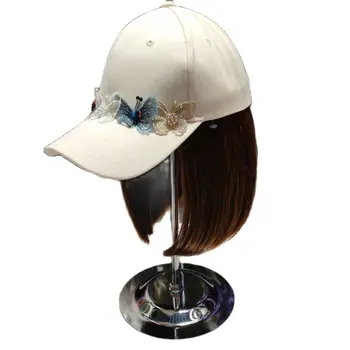 202009-shi fashion butterfly цвет случайный, пэчворк, накладные волосы, женская бейсбольная шапка-бомбер, женская кепка с козырьками для отдыха