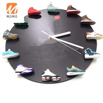 2021 NEW Mini zapatillas deportivas 3d, reloj de pared, 350