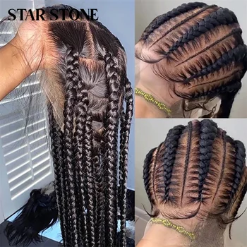 360 Полностью Кружевной Парик Из человеческих Волос, предварительно Выщипанный Прямой 30-32 дюйма, черные бразильские волосы, 360 Кружевной фронтальный парик из человеческих волос для чернокожих женщин