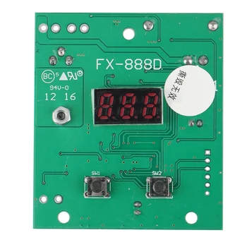 3X для основной платы паяльной станции FX-888D, плата управления паяльной станцией с цифровым дисплеем, паяльная станция