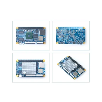 CORE4418 Плата разработки + Антенна + Радиатор S5P4418 Четырехъядерный 1 ГБ + 8 ГБ EMMC WiFi BT4.0 Гигабитный сетевой интерфейс Lubuntu