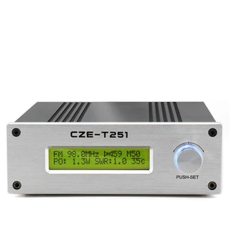 FM-передатчик 0-25 Вт регулируемая беспроводная радиостанция передатчик 87-108 Моно стерео PLL трансляция