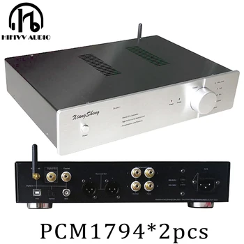Hi-Fi PCM1794 * 2шт Bluetooth-совместимый 5,0 CSR8675 PCM1794 ЦАП для лампового предусилителя и сбалансированного декодера XMOS USB Звуковая карта