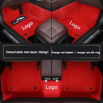 HLFNTF Высококачественный настраиваемый автомобильный коврик полного объема для NISSAN X-Trail T32 2014-2019 Пылезащитный и водонепроницаемый салон автомобиля