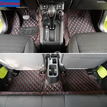Sansour Коврики для Suzuki Jimny 2019 + Автомобильный коврик для ног, Коврики для багажника, Аксессуары для Suzuki Jimny 2019 2020 Левое Правое Вождение