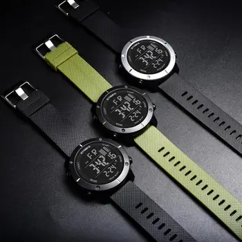 SYNOKE Спортивные часы для мужчин 50 м Водонепроницаемые светодиодные цифровые часы Военные Мужские электронные часы Мужские часы Relogio Masculino