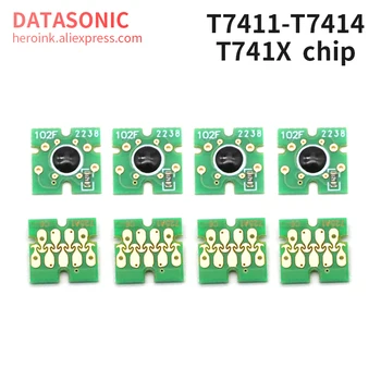 T741X HDK C M Y чип для Epson Surecolor F6200 F7200 F9200 F6080 F6280 F7080 F6000 F7280 F9380 F9280 F9330 Чип чернильного картриджа