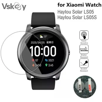 VSKEY 10 шт., защитная пленка для смарт-часов Xiaomi Haylou Solar RT LS05S LS05, Круглая защитная пленка из закаленного стекла с защитой от царапин