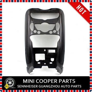 Абсолютно новый материал из углеродного волокна, сменный центр управления, декоративная крышка для 2011 Mini Cooper R55 R56