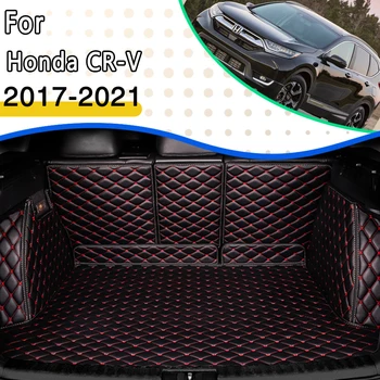 Автомобильные Коврики Для Заднего Багажника Honda CRV CR-V RW1 RW8 2017 2018 2019 2020 2021 Водонепроницаемая Защитная Накладка Автомобильные Коврики Авто Аксессуары