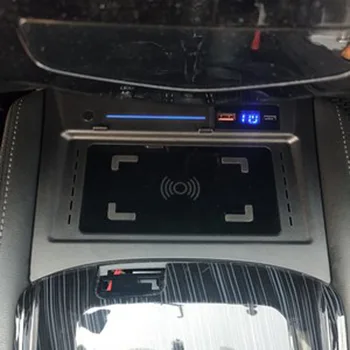 Автомобильный держатель телефона беспроводное зарядное устройство для Nissan x trail Qashqai аксессуары для тюнинга мобильная пластина для быстрой зарядки
