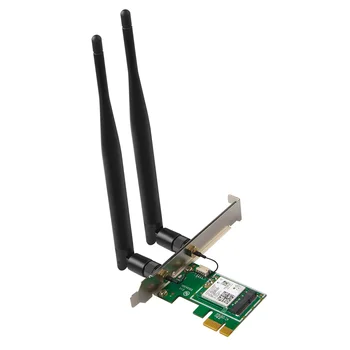Адаптер беспроводной сетевой карты E30 AX3000 Wi-Fi 6 5.0 PCIe Adapter Новый интерфейс Wi-Fi для бесперебойного подключения
