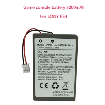 Аккумулятор игровой консоли Для sony PS4 slim LIP1522 Беспроводной Контроллер Playstation GamePad 2000 мАч Литий-ионная Аккумуляторная батарея