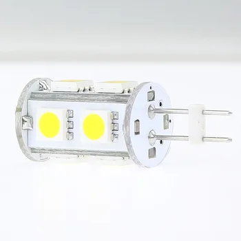 Бесплатная доставка G4 Светодиодная лампа Башенного типа 12 В постоянного тока с регулируемой яркостью лампы 9LED 5050 LED 1,6 Вт 180-198LM 20 шт./лот