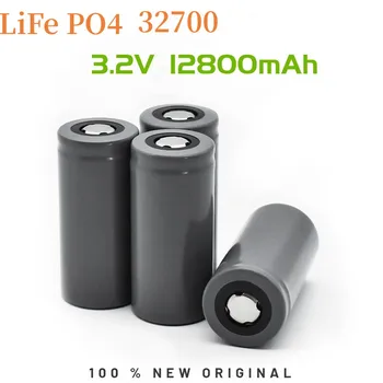 Бесплатное распространение в Корее Аккумулятор LiFePO4 3,2 В 32700 12,8 Ач, 35А, непрерывный разряд, Максимум 55А, аккумулятор высокой мощности