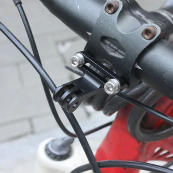 Велосипед Держатель для велосипедной штанги Крепление для спортивной камеры Руль для gopro База Прочный высококачественный держатель для камеры из алюминиевого сплава