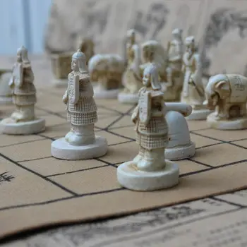 Винтажная китайская шахматная игра 