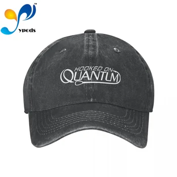 Джинсовая бейсболка Quantum Fishing, бейсболки Snapback, Осенне-летняя шляпа для мужчин, Женские кепки, кепки-кепки
