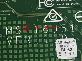 Для MSI MS-16J51 ВЕРСИЯ: 1,0 Материнская плата ноутбука DDR4 с SR2FQ I7-6700HQ процессором 2,6 ГГц GTX 950M GPU MB 100% Протестирована Быстрая доставка