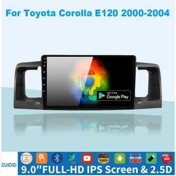 Для Toyota Corolla E120 e 120 BYD F3 2007-2011 DSP IPS 6GRAM Android 11,0 4G NET Автомобильный Радио Мультимедийный Видеоплеер carplay