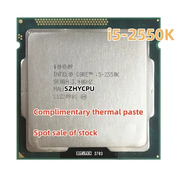 Используется Четырехъядерный процессор lntel i5 2550K с частотой 3,4 ГГц, Сокет LGA 1155, Кэш 6 МБ, TDP 95 Вт, процессор