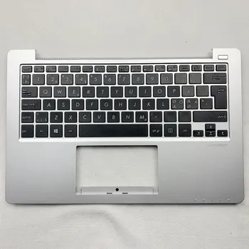Клавиатура Nordic с Подставкой для Рук Для Asus VivoBook X202E X202 S200 S200E X201 X201E C обложкой и Раскладкой