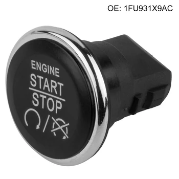 Кнопка Запуска и остановки зажигания 1FU931X9AC Для Dodge Для Jeep 2008-2016 Кнопка запуска автомобиля Автомобильные Аксессуары