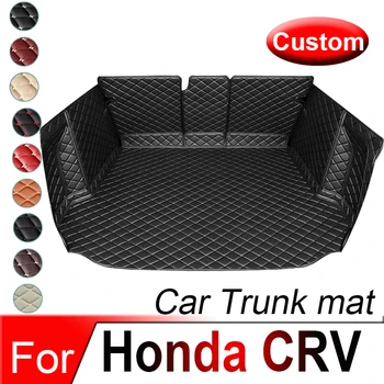 Коврик для багажника автомобиля Honda CRV 2007 2008 2009 2010 2011 ковер для грузового лайнера, аксессуары для интерьера, чехол