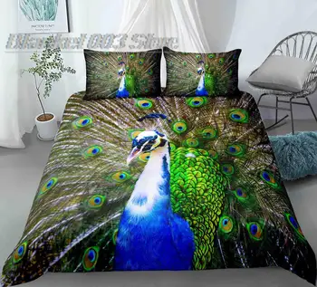 Комплект постельного белья с рисунком животных King Queen Full Twin Size Bed Luxury s