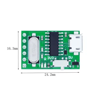 Конвертер USB в TTL Micro UART Модуль CH340G CH340 3,3 В 5 В Плата для Downloader Pro Mini с поддержкой Win7/Win8 32-разрядной/64-разрядной версии Win10