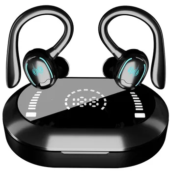 Наушники Bluetooth TWS, спортивные ушные крючки, Hi-Fi Стерео Басы, Беспроводные наушники Bluetooth 5.3 С микрофоном, водонепроницаемые наушники