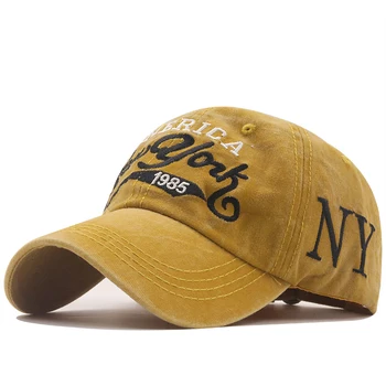 Новая бейсболка из промытого хлопка, рыболовная кепка Snapback Для мужчин И женщин, шляпа для папы, Повседневная кепка с вышивкой, кепка в стиле хип-хоп