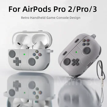 Новинка для Airpods 3rd Case Геймпад Gameboy для air pods pro 2 2022 Головной чехол для Apple airpods pro 2 3 3D Мягкий силиконовый чехол