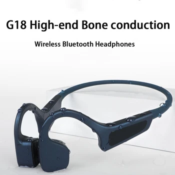 Новые Беспроводные наушники Bluetooth с костной Проводимостью с Микрофоном USB 5.0 Для Занятий спортом Drving