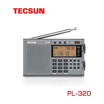 Новый TECSUN PL-320 FM/AM/SW/WM/Полнодиапазонный DSP-приемник FM Стерео Портативное радио TECSUN PL320