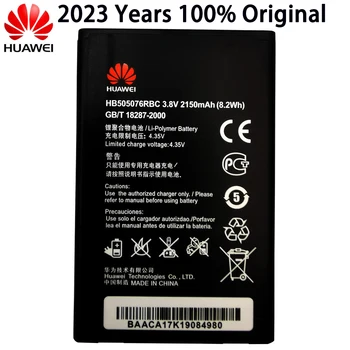 Оригинальный аккумулятор HB505076RBC литий-ионный аккумулятор для телефона Huawei G606 G610 G610S G700 G710 G716 A199 C8815 Y600D-U00 Y610 Y3 ii