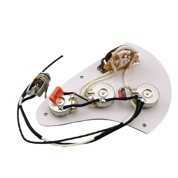 Потенциометр CTS 250K, оранжевый конденсатор, жгут проводов для гитары