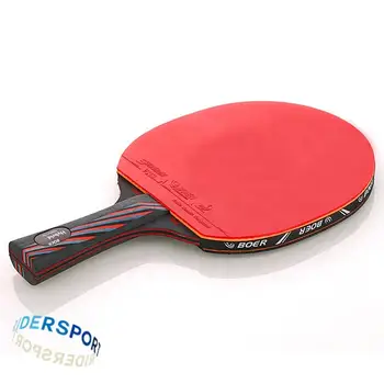 Профессиональная 6-звездочная ракетка для пинг-понга, Резиновая Нано-Углеродная бита для настольного тенниса, Липкий Тонер, клей Для Тренировки пинг-понга