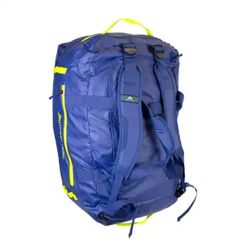 Рюкзак для пеших прогулок Ozark Trail объемом 90 литров, стадионный сине-желтый