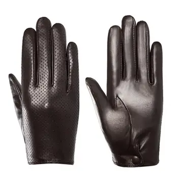 Стильные лыжные перчатки, полые, противоизносные, мужские мотоциклетные перчатки с сенсорным экраном, нескользящие, удобные спортивные перчатки для холодного дня