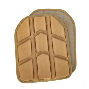 Съемный Формованный тактический жилет-накладка для игры в пейнтбол, жилет с тактической пластиной, жилет-подушка 25x30 см