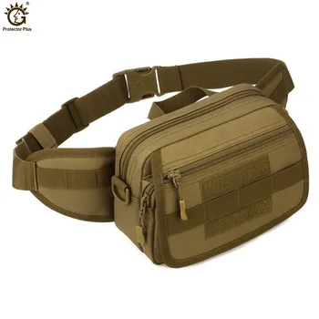 Тактические поясные сумки Molle, нейлоновая военная водонепроницаемая сумка через плечо, камуфляжное снаряжение для путешествий, тактическая поясная сумка