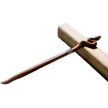Тибетский меч из сандалового дерева, шпилька для волос, китайский нож для резки писем, бумажные подарки могут быть настроены под старину, аксессуары для волос hanfu plate